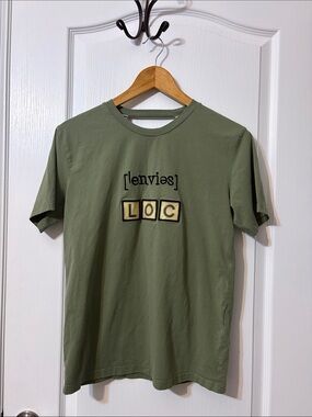 LOC Olive Green Graphic Tee